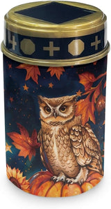 Autumn Fall Owl Solar Garden Lights Outdoor Waterproof Thanksgiving Decor Set of 6,Solar Stake Lights for Yard | Lumora