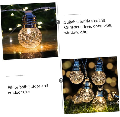 DOITOOL Pineapple String Light Led Fairy Light Bulbs Outdoor Indoor Decor for Weddings Festivals and Parties Brighten up Your Space Charming Pineapple Design