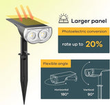 Linkind Solar Lights Outdoor StarRayS, Bright Solar Spot Lights Outdoor, IP67 Waterproof Spotlights for Landscape | Lumora