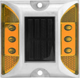 LED Road Reflector,Solar Power Ground Marker Lights,Waterproof Outdoor Driveway Road Highway Spike Lamp,Road Ground | Lumora