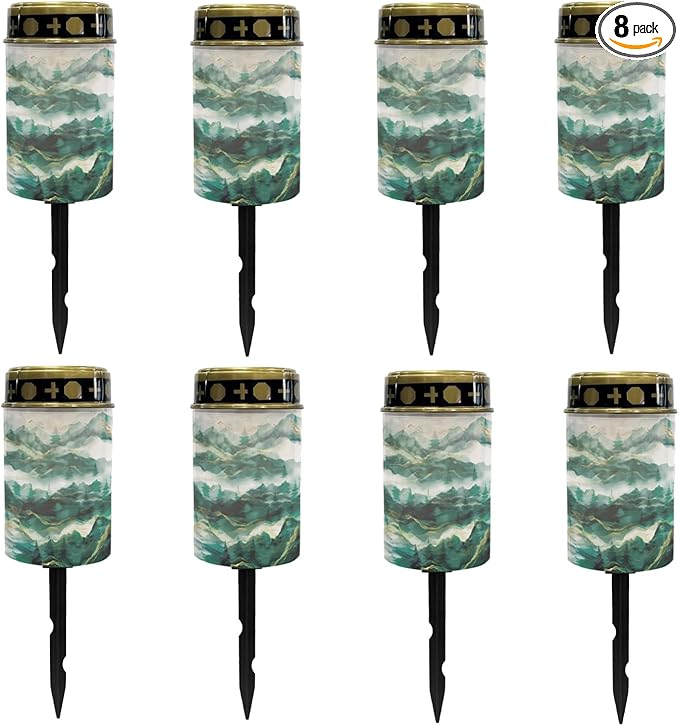 Lawn Solar Pathway Lights Outdoor Waterproof Solar Powered Fairy Light for Outside,Pretty Solar Garden Stake Lights,LED Lantern Landscape Lighting for Yard Patio Driveway Spotlights