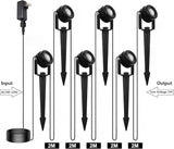 HISTAR Low Voltage Landscape Lighting with Bluetooth App Control & Remote, Outdoor Spot Lights for Fence Tree | Lumora
