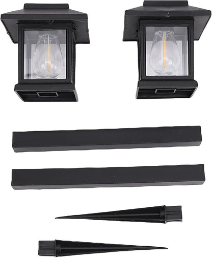 Sorandy Solar Pathway Lights, IP44 Plastic Housing Outdoor Lights, Auto On Off Dimmable with Light Sensitive Technology, Ideal for Garden, Yard, Driveway, Walkway, Patio & Landscape