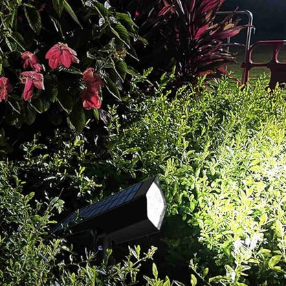 Brrnoo Lawn Spotlight Outdoor Landscape Wall Light, Landscape Spotlights Powered Garden Lighting for Patios and Yards (White &Warm White)