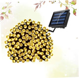 1Pc Solar LED String Lights Outdoor LED Beads Decorative Lights for Garden Lawn Tree Warm White Solar String Lights | Lumora