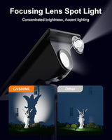6 Pack Solar Power Spot Lights Outdoor Waterproof LED Dusk to Dawn Landscape Spotlight Lamp for Outside Yard, Tree | Lumora