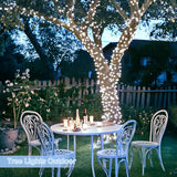 JMEXSUSS 1000 LED White Christmas String Lights Outdoor with Remote
