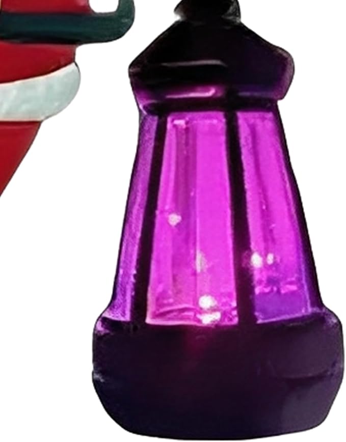 Christmas Santa Solar Kettle Lights Garden Lawn Decorative Lights, Santa Claus Ground Lamp Yard Decoration,Lamp Solar LED Night Light Outdoor Gardens Decor for Christmas Decorations