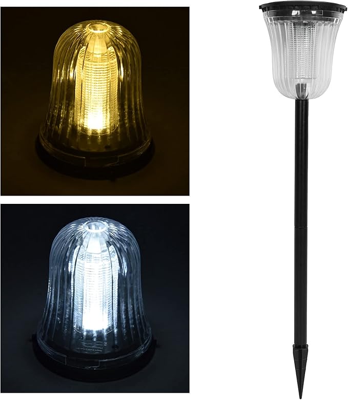 Solar Lawn Lamp, LED Landscape Lights, Waterproof Outdoor Solar Pathway Light for Patio Garden - Energy Saving, IP55 Weather, Suitable for Yard and Courtyard