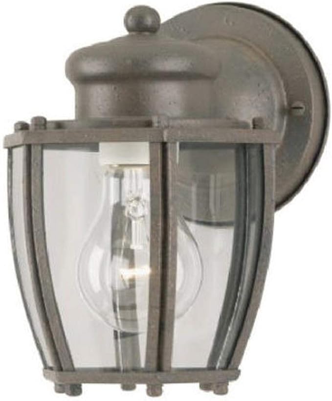 Westinghouse 64689 Corp 1-Light Rust Patina Lantern - Outdoor Wall Light | Lumora