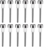 12 Pack Solar Ground Light Pathway Landscape Lamp Stainless Steel Silver Tone (id: 8cf 123 81b ab3 d68 | Lumora