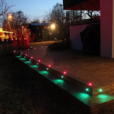Smart LED Deck Lights Kit WiFi Controlled Color Changeable,Φ1.38“Outdoor IP67 Waterproof Low Voltage Step Lights | Lumora