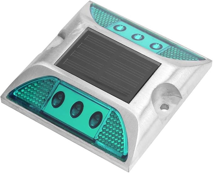 Solar Driveway Dock Lights, LED Road Reflector, Waterproof Outdoor Driveway Road Highway Spike Lamp,Road Ground | Lumora