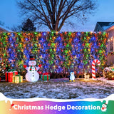 JMEXSUSS 200 LED Christmas Net Lights Plug in, 8 Modes 9.8ft x 6.6ft Net Lights Outdoor Mesh Light, Waterproof Bush Light for Outside Garden Lawn Yard (Multicolor)