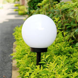 4pcs Solar Sphere Lawn Lights White Glow Bubble Ball LED Outdoor Pathway Lighting Solar Powered Landscape Yard | Lumora