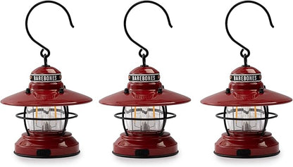 Edison Mini Lantern Red / 3-Pack