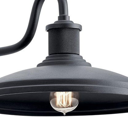 Kichler Allenbury 14" 1 Light Outdoor Wall Light with Textured Black
