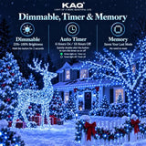 Connectable 240LED 88Ft String Lights, Christmas Lights Indoor Outdoor