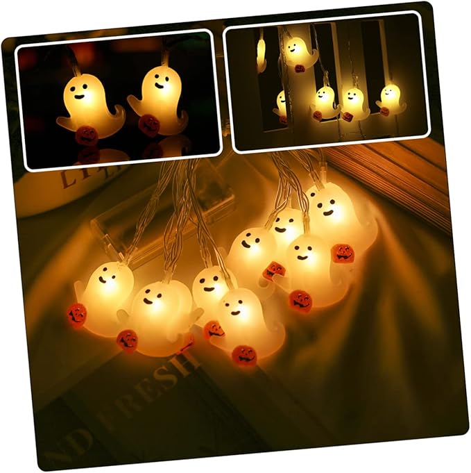 DOITOOL Halloween LED String Lights Bulbs Outdoor Halloween Party Decor for Windows Stairs and Haunted House | Lumora