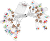 1pc Creative Wish Bottle String Light Led Colorful Decorative Lamp for Indoor and Outdoor Scene Decor Battery | Lumora