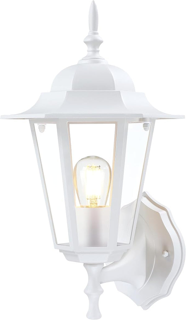 GRUENLICH Outdoor Wall Lantern, Wall Sconce as Porch Lighting Fixture with E26 Medium Base, Aluminum Housing Plus | Lumora