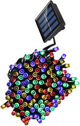 HOMSFOU Solar Led String Lights Beads for Garden Outdoor Wedding Party Patio Deck Christmas Decor | Lumora