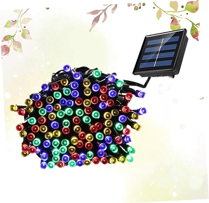 Solar Led String Lights Garden Decorative Outdoor Lighting for Backyard Decor Led Beads Colors