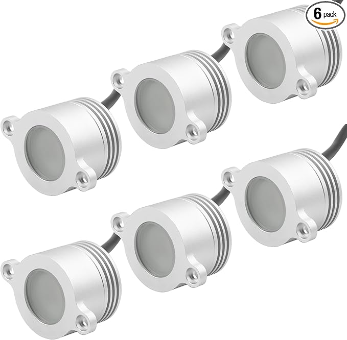 LED Railing Light - Flat Surface‌, 1W 12V DC, Recessed Rail Lights, IP65 Waterproof - Outdoor Path Light | Lumora