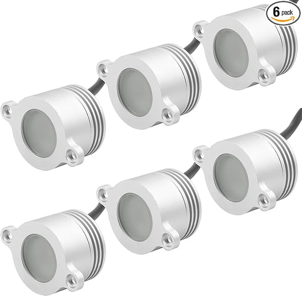 LED Railing Light - Flat Surface‌, 1W 12V DC, Recessed Rail Lights, IP65 Waterproof - Outdoor Path Light | Lumora