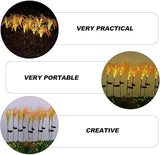 LED Solar Garden Lawn Path Lights, 4pcs Waterproof Solar Ground Inserting Landscape Lights for Outdoor Patio Yard | Lumora