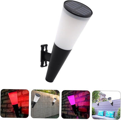 Gadpiparty Solar Pathway Light Led Courtyard Lamp for Outdoor Decoration Solar Wall Light for Garden Use Easy to Install Weather Resistant