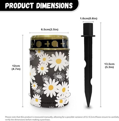 Daisy Solar Garden Light Garden Decoration Waterproof Solar Light Outdoor Solar Powered Landscape Path Light for Path, Yard, Driveway Solar Pathway Lights Outdoor