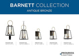 Progress Lighting P540028-020 Barnett Outdoor, Bronze | Lumora