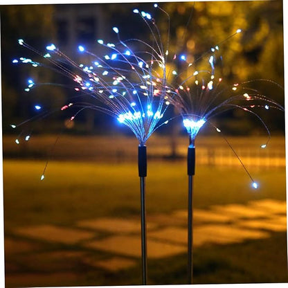 NUOBESTY 1set Christmas Solar Pathway Lights Lawn Lamp LEDs Modes Outdoor Decoration for Garden Party and Festive Events