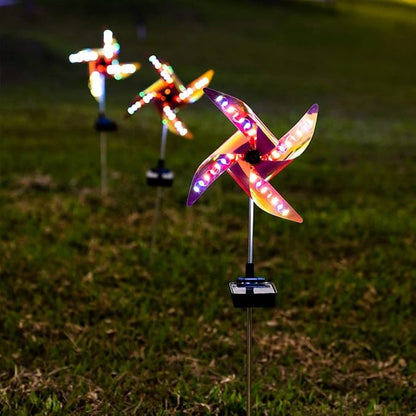 Ulalaza Solar Garden Lights Outdoor Color Changing Decorative Ball Solar Lights for Patio/Lawn/Yard/Path/Christmas