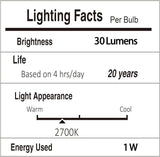 Svater Outdoor String Lights 50 FT, Patio LED Lights Outside with 26pcs Bulbs, Waterproof Shatterproof Hanging | Lumora