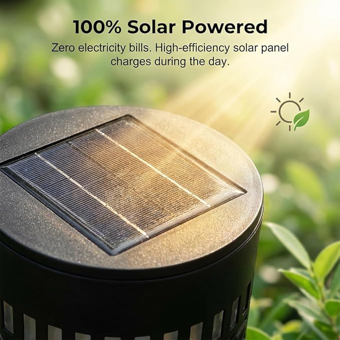 Decorative Solar Mandala Lights, 2026 New Solar Mandala Lights Outdoor, Mandala Theme Waterproof Fence Light for Garden Post Patio Backyard Yard Decor (1 Pcs)