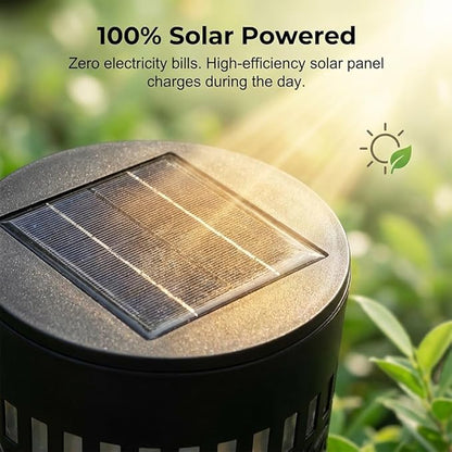 Decorative Solar Mandala Lights, 2026 New Solar Mandala Lights Outdoor, Mandala Theme Waterproof Fence Light for Garden Post Patio Backyard Yard Decor (1 Pcs)