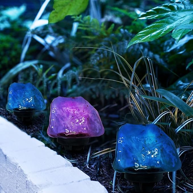 Gadpiparty 2 Pcs Solar Lamp Garden Buried Light Buried Light Ground Lamp Auto-on/Off - Outdoor Path Light | Lumora