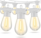 Aialun 96FT LED Outdoor String Lights, Outside Patio Backyard Light with 2700K Shatterproof Edison Bulbs | Lumora