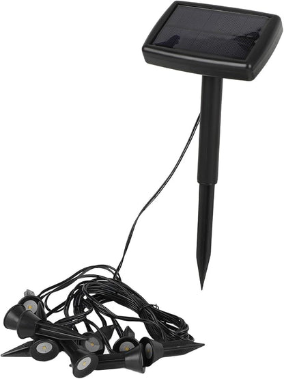 Solar Pathway Lights Landscape Decorative Solar Garden Stake Lights Driveway Patio Yard Deck (White Light)(Warm Light)