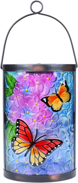 MUMTOP Hanging Solar Lantern Outdoor Waterproof LED Solar Lights Butterfly Decorative Solar Lanterns Tabletop Lamp | Lumora