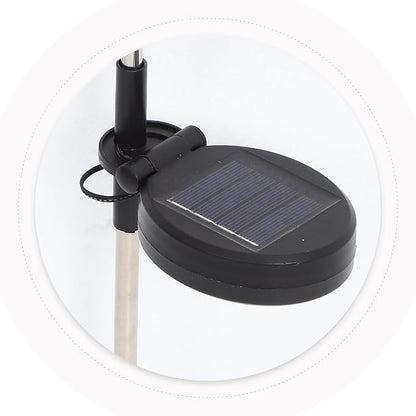 Solar Garden Lamp Outdoor Solar Energy Ground Plug Lamp Waterproof LED Path Light for Lawn and Patio Decoration