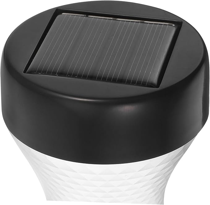 Veemoon 2pcs Outdoor Solar Pathway Lights Garden Lights Led Solar-Powered Landscape Lighting for Patio Driveway Backyard