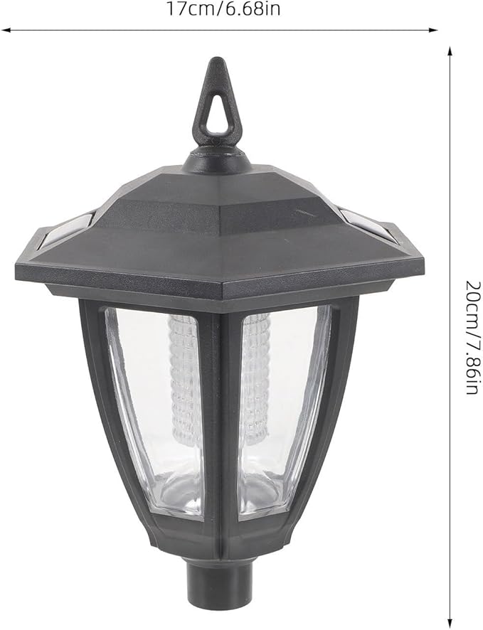 Solar Garden Path Lights Outdoor Landscape Lighting Medium Vintage European Style Lawn Solar Lights for Patio Yard Decorative