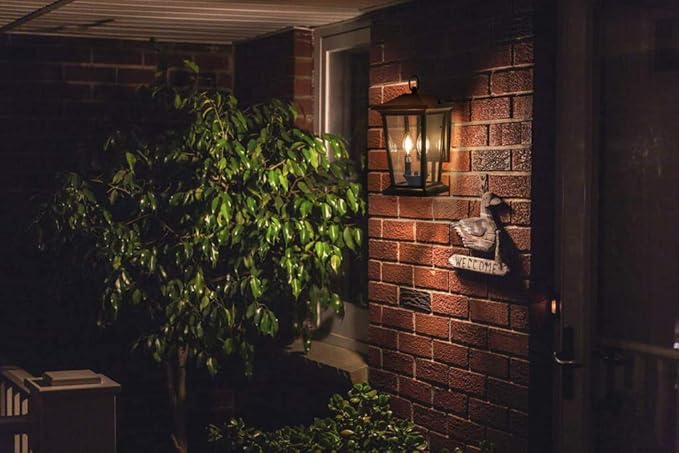 Outdoor Wall Lantern, Large Exterior Waterproof Wall Sconce Light Fixture, Black Anti-Rust Outside Porch Sconce | Lumora