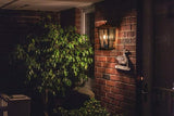 Outdoor Wall Lantern, Large Exterior Waterproof Wall Sconce Light Fixture, Black Anti-Rust Outside Porch Sconce | Lumora