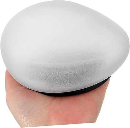 Uonlytech Solar Pebble Shaped Decorative Lamp Outdoor Warm Light Garden Light Energy-efficient Solar Decoration for Landscape and Design for Garden Decor