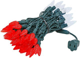 Novelty Lights 24FT 70 LED C6 Christmas String Lights, Outdoor Commercial Grade Tree Decorations, Permanent LED | Lumora