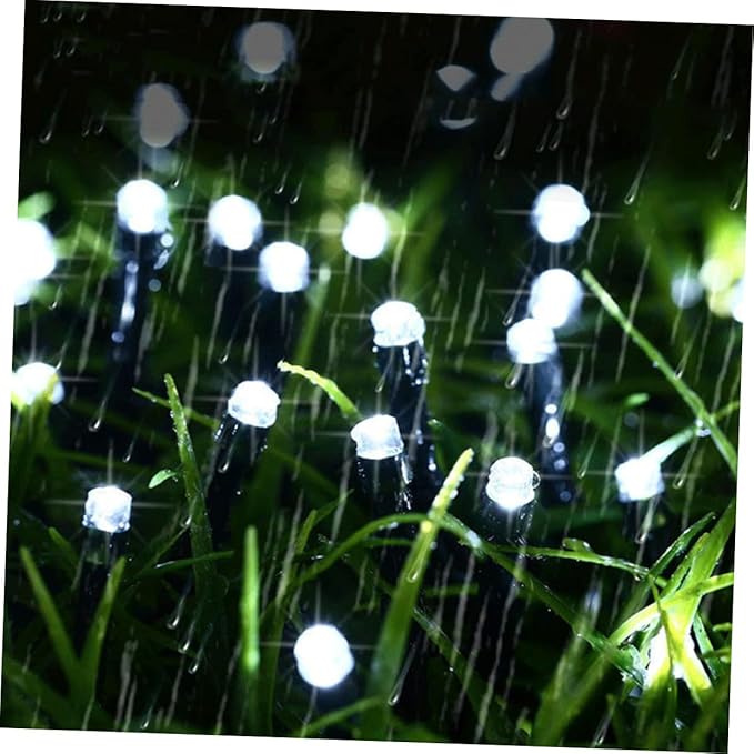 Solar LED String Lights LEDs Warm White Solar-Powered Outdoor Decorative Lighting for Garden Patio Lawn Festive | Lumora